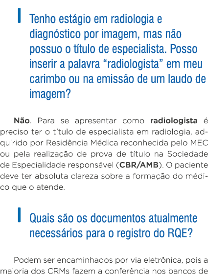 Tenho estágio em radiologia e diagnóstico por imagem, mas não possuo o título de especialista  Posso inserir a palavr   