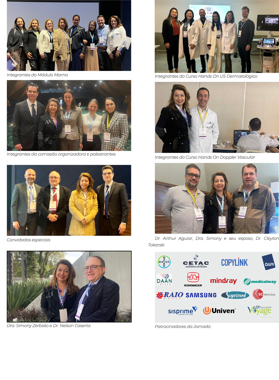   Integrantes do Módulo Mama     Integrantes da comissão organizadora e palestrantes     Convidados especiais     Dra   