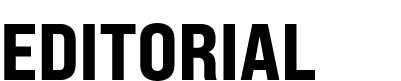 Editorial 