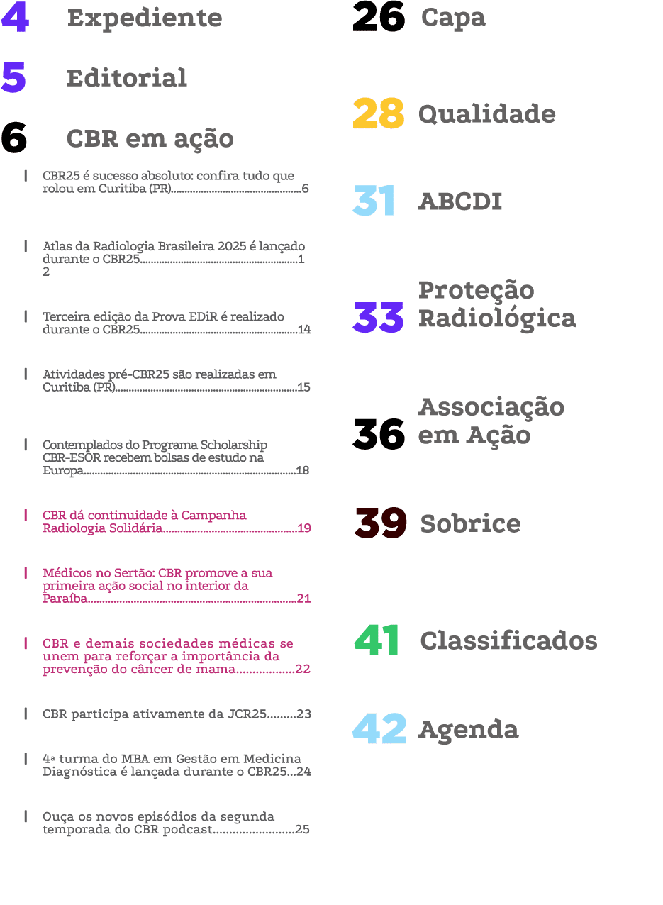 Expediente 4 Editorial 5 CBR em a o 6 | CBR25   sucesso absoluto: confira tudo que rolou em Curitiba (PR)..............