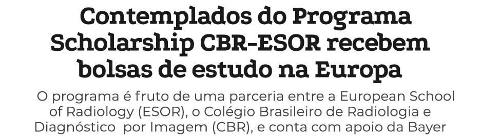 Contemplados do Programa Scholarship CBR ESOR recebem bolsas de estudo na Europa O programa  fruto de uma parceria e...