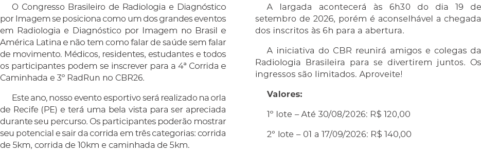 O Congresso Brasileiro de Radiologia e Diagn stico por Imagem se posiciona como um dos grandes eventos em Radiologia ...